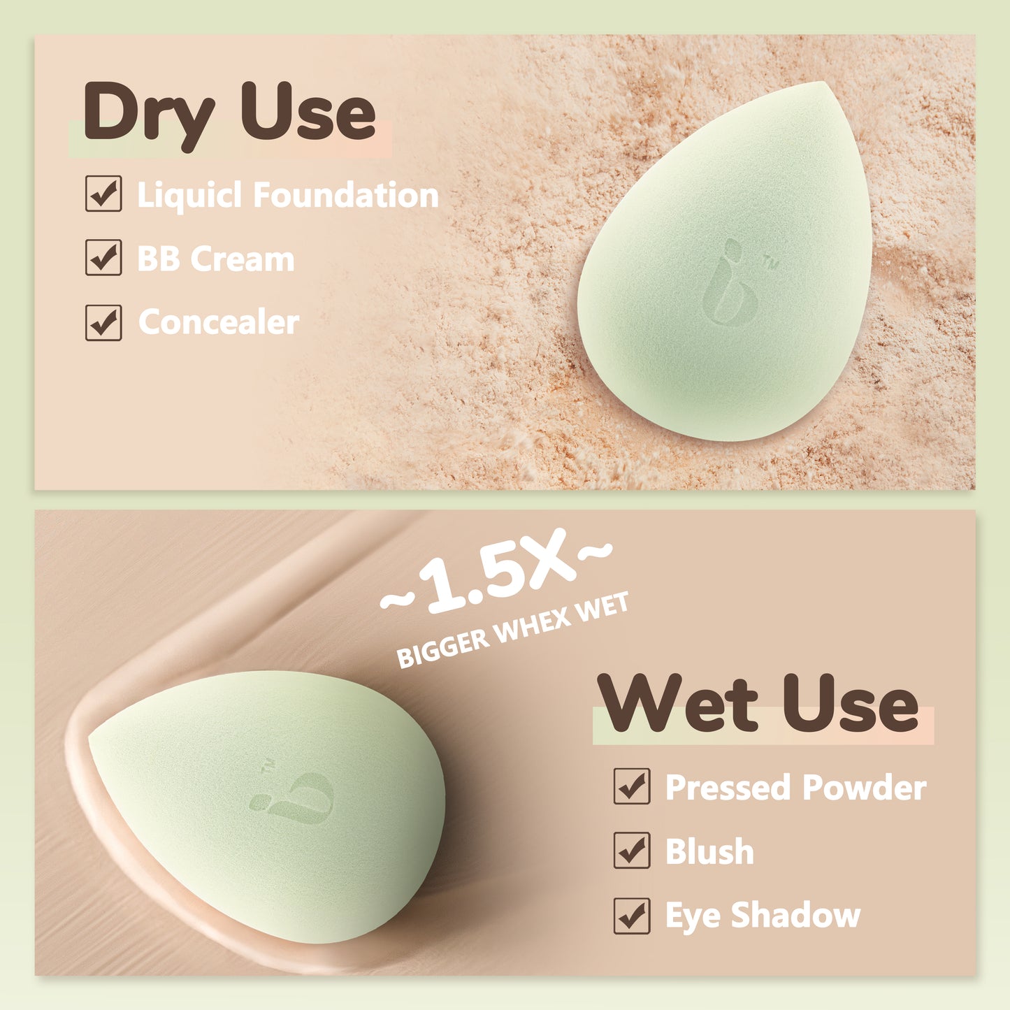 Blending Sponge Puff Set