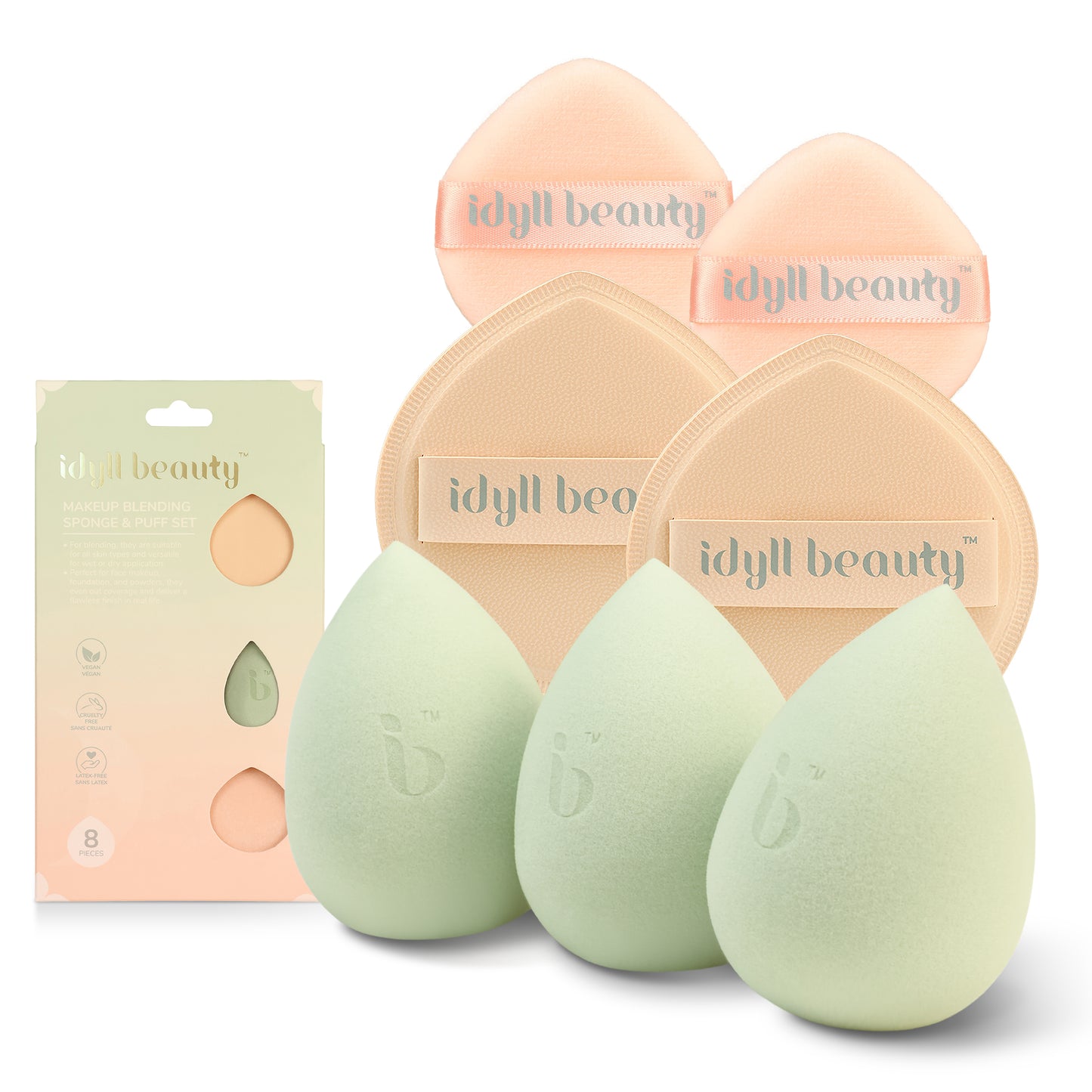 Blending Sponge Puff Set
